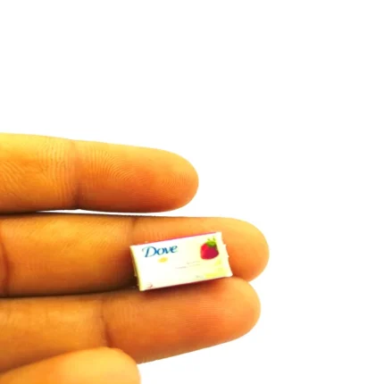 Dove Soap Bar Miniature replica in miniature