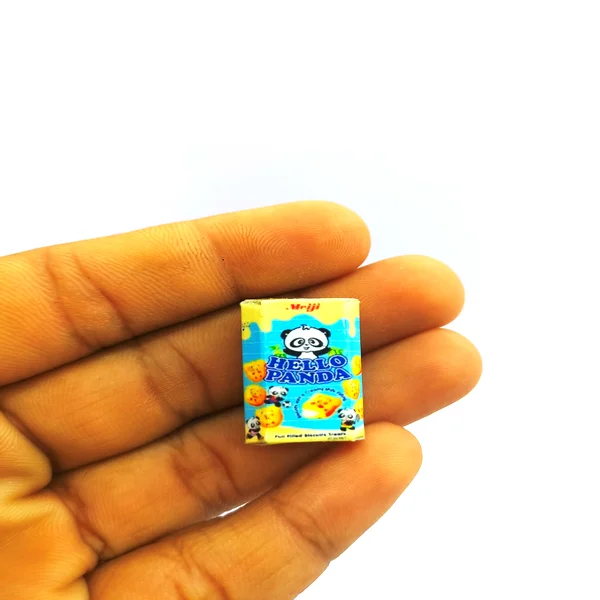 meiji hello panda chocolate miniature (1) Meiji Hello Panda Chocolate Miniature Toy Food Collectible