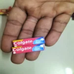Miniature Colgate Toothpaste Packet – Realistic Dollhouse Prop, Collectible Craft Item, and Pretend Play Toy for Kids