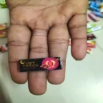 Miniature Dark Fantasy Choco Fills Packet – Realistic Dollhouse Grocery Collectible, Pretend Play Toy, and Craft Prop