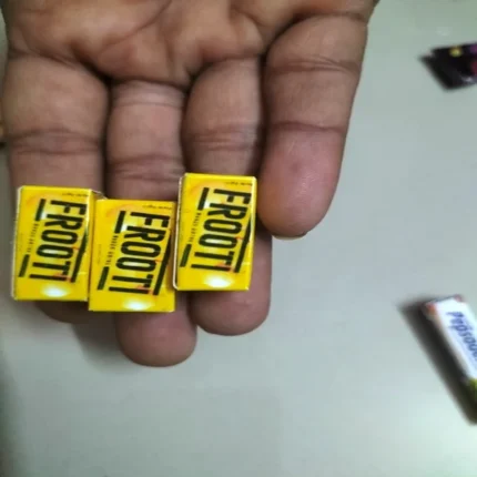 Miniature Frooti Mango Drink Packet – Dollhouse Beverage Accessory, Collectible Prop, and Pretend Play Toy