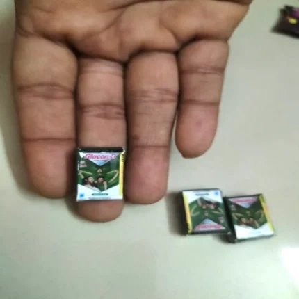 Miniature Glucon-D Energy Drink Packet – Dollhouse Grocery Collectible, Pretend Play Prop, and Mini Food Packet Accessory