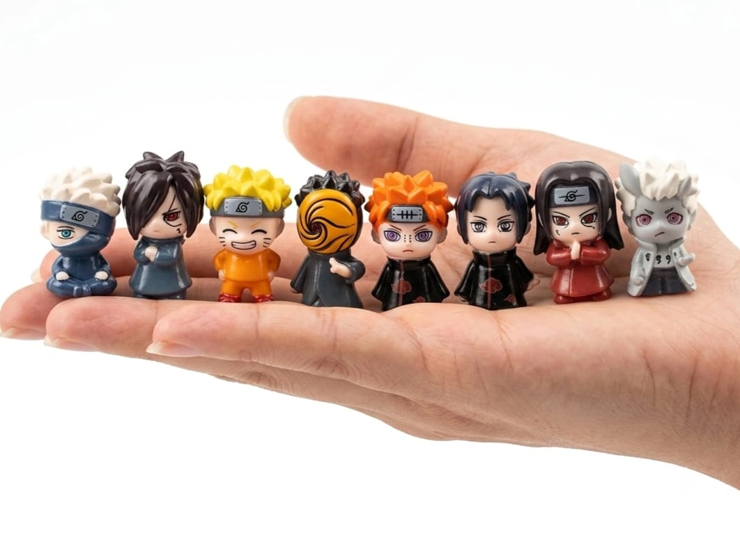Anime-Character-Figurine-Set-of-8 A random Naruto anime character figurine product, perfect for collectors and fans of the series.
