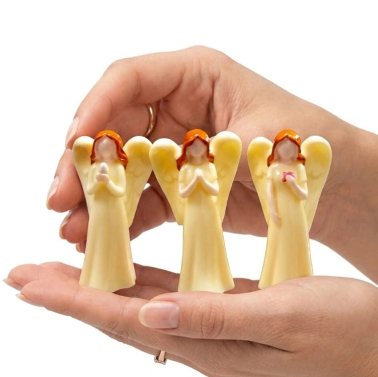 Miniature-Angel-Figurine-Set-of-3 Detailed miniature angel figurine product, randomly selected for unique collectible decor.