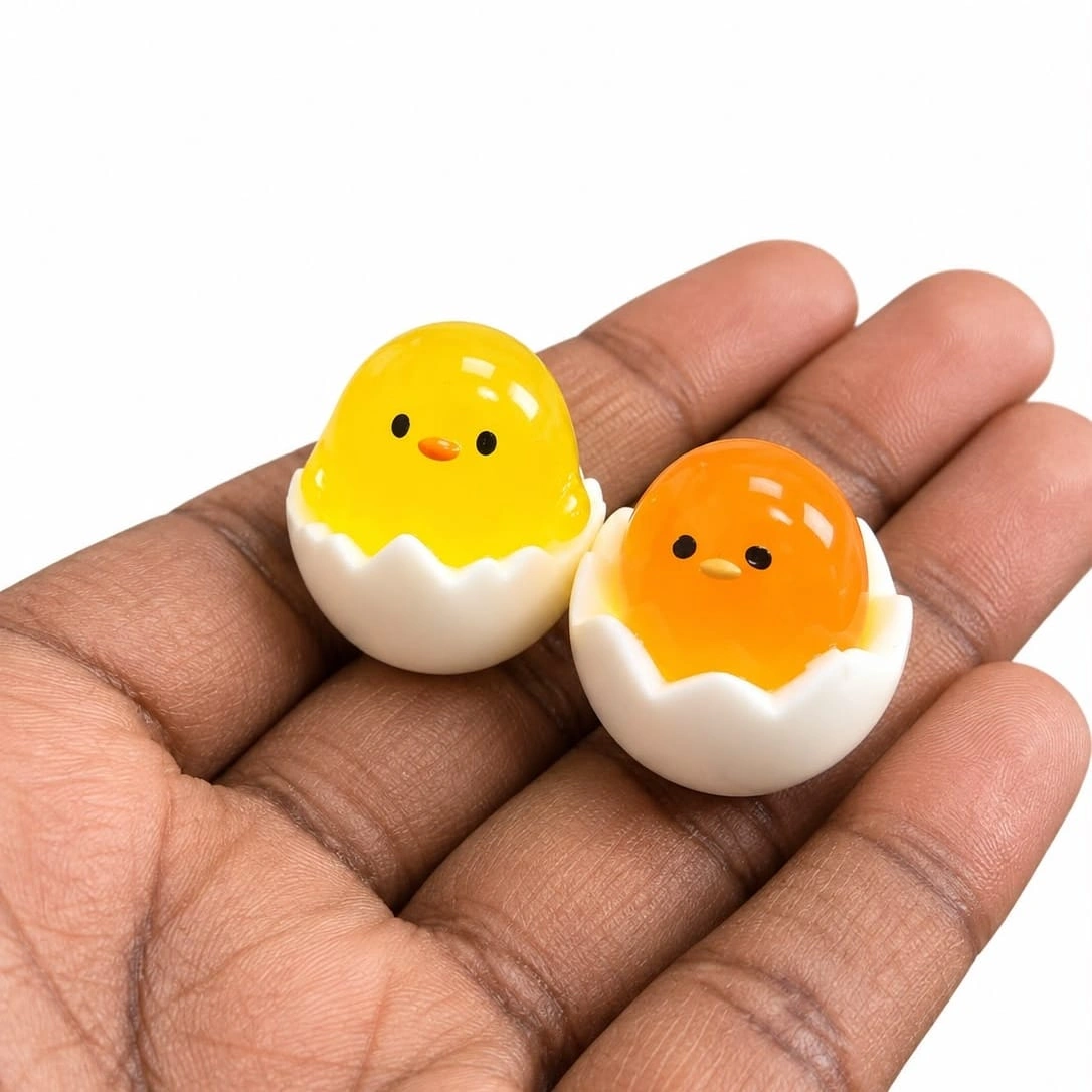 Miniature-Chick-in-Egg-Figurine-Set-of-2 Miniature chick in egg figurine product, random design, perfect for collectors and enthusiasts.