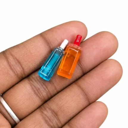 Beautifully detailed miniature perfume bottle, randomly selected, ideal for dollhouse or display product.