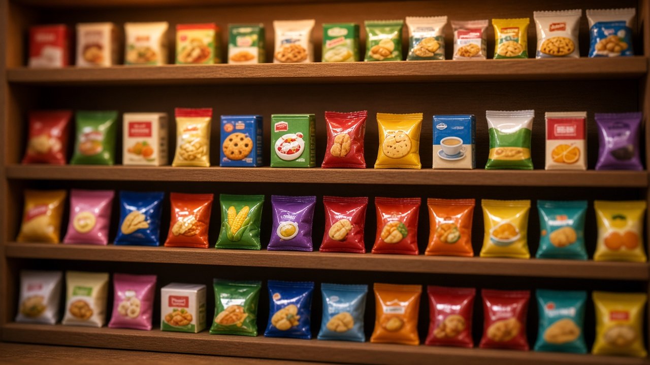 Indian Brand Miniature Food Packets: Ideas for Collectors & Dioramas