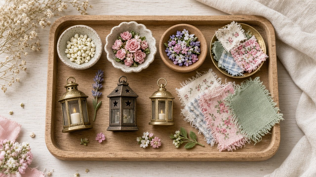 dollhouse festive display